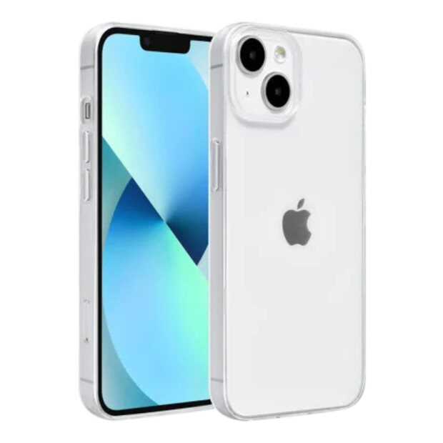 UNIQ iPhone 15 Silikonh&uuml;lle Transparent Eleganter Schutz