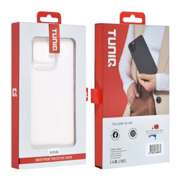 Apple iPhone16 Pro Max Handyh&uuml;lle Backcover Transparentes TPU