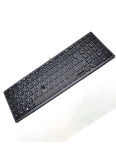 Tastatur für HP ZBook 15 17 G3 G4 DE QWERTZ...