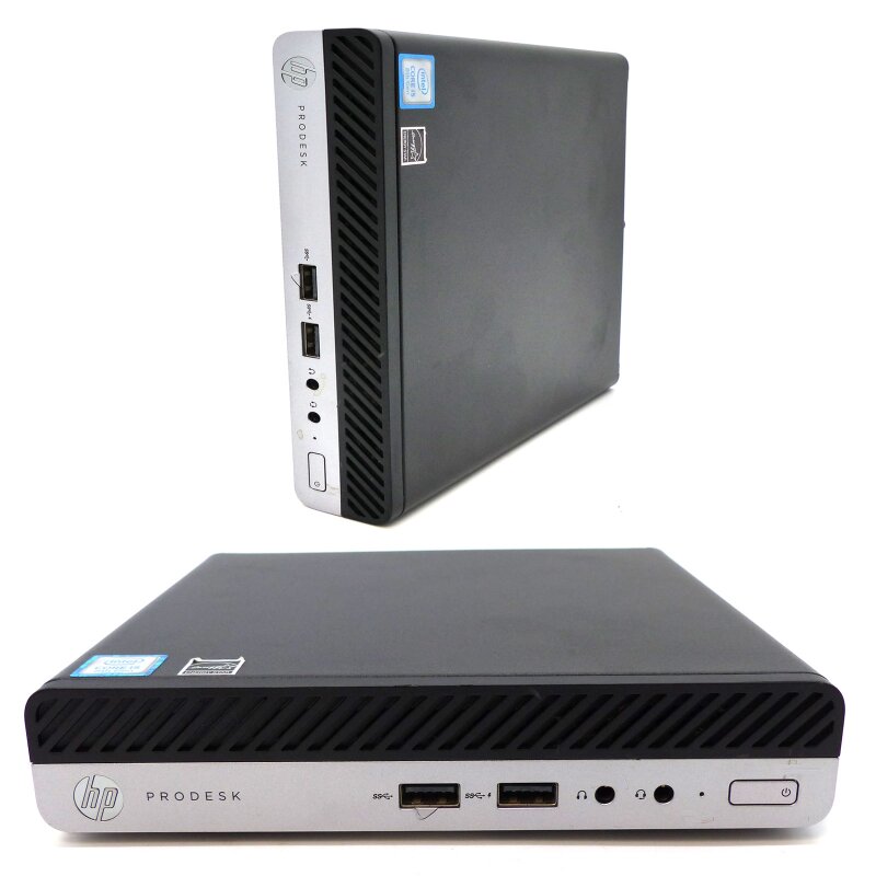 HP ProDesk 400 G4 Mini PC Core i5 8500T 2,1GHz 512GB +128GB 8GB W11 |