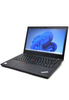 Lenovo Thinkpad T480 Core i5 8350U1,70GHZ 8 GB14&quot; FHD Touch 256GB W11 Ohne Akku