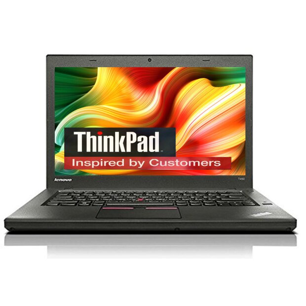 Lenovo Thinkpad T450 Core i5-5200u 2,7Ghz  8GB 512GB 14,Zoll WIN11