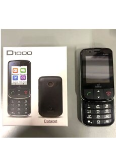 Seniorenhandy D1000  mit Touchscreen &amp; SOS &ndash; Dual-SIM, Kamera, Radio, microSD