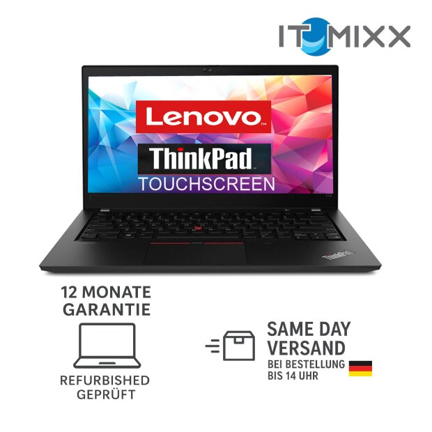 Lenovo ThinkPad T490s Core i5 8365U 1,6GHz 16GB RAM 256GB FHD Touchscreen