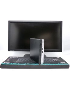 HP Mini-PC i5 16GB 256GB SSD Win 11 + 22" Monitor +...