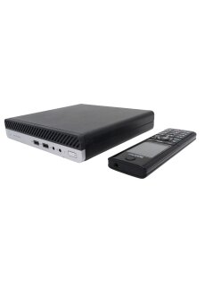 Refurbished HP Mini-PC i5 16GB 256GB SSD Win 11 + 22&quot; Monitor + Tastatur