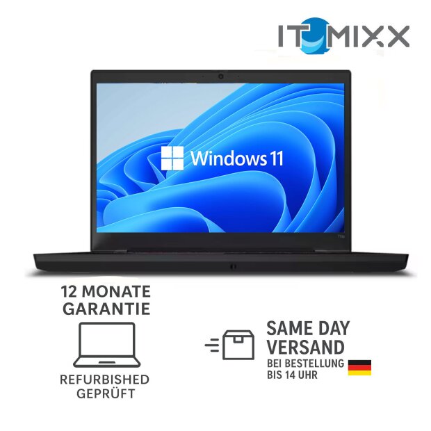 Lenovo ThinkPad T15p | Core i7-10850H | 16GB RAM | 1TB SSD | GTX 1050 | 15.6&quot; FHD | Win11
