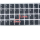 Universal Tastaturaufkleber Schwarz Matt Set