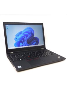 Lenovo ThinkPad  P15 Gen.1 Core i7-10750H 32GB 512GB SSD T2000 Win11 Pro 15,6&quot; FHD Workstation