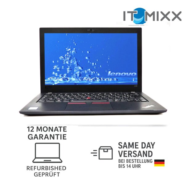 LenovoThinkpad X280 Core i5-8250u 1,6Ghz 8GB 512Gb 12&quot; HD Windows 1