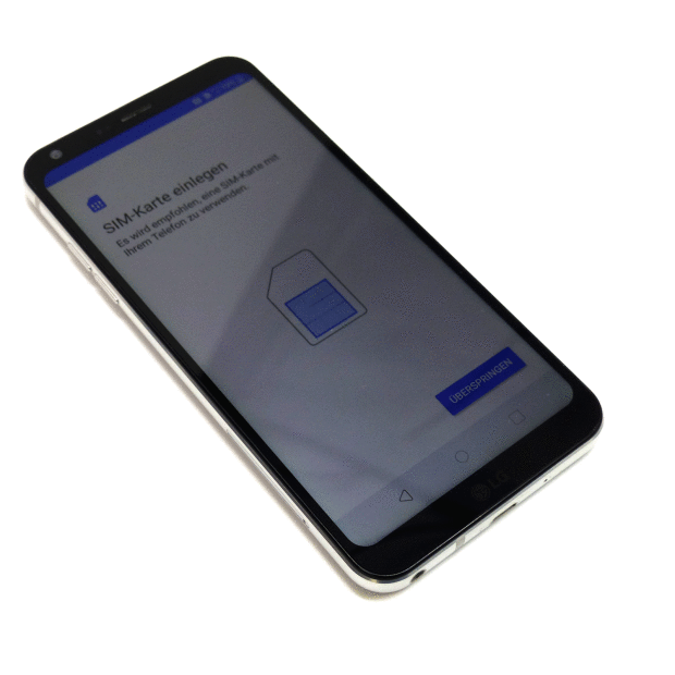 LG Q6-M700n 32GB platinum Android Smartphone LTE 5,5 Zoll Display 13 Megapixel