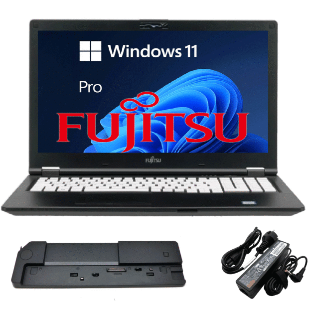 Fujitsu Lifebook E559 Core i5 8265U 16GB 512GB SSD 15,6 FHD Windows 11 Pro Docking
