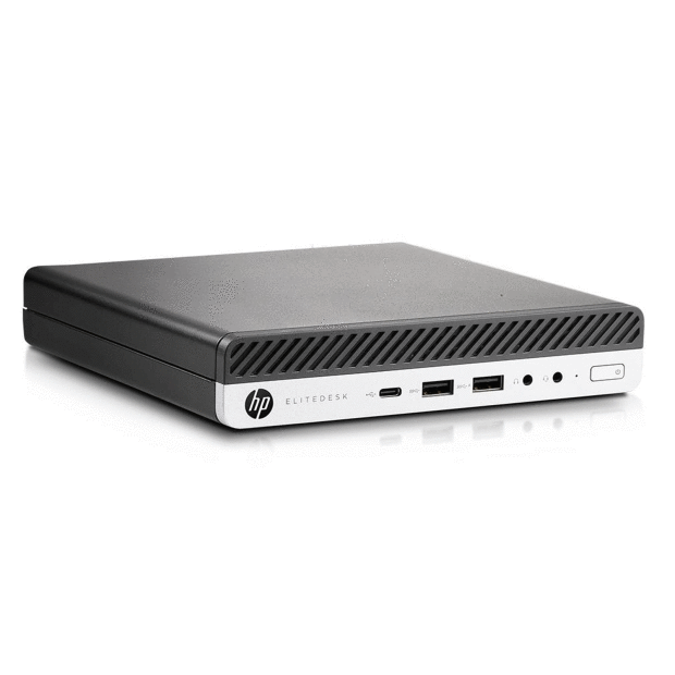 HP ProDesk 800 G4 Mini PC – Core i5-8500T, 8GB RAM, 256GB SSD, Windows