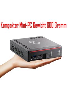 Fujitsu Esprimo G558 Mini-PC Core i3-9100 16GB 256GB SSD...