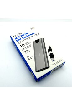 LOGILINK Festplattengeh&auml;use, M.2 NVMe (PCIe) SSDs, USB 3.2