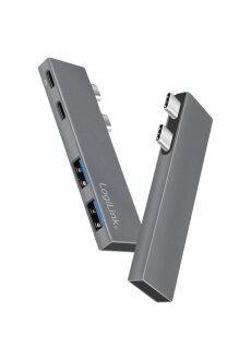 LogiLink UA0399 USB-C Dockingstation &ndash; Power Delivery &ndash; f&uuml;r Apple &amp; USB-C Ger&auml;te