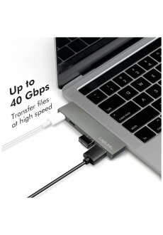 LogiLink UA0399 USB-C Dockingstation &ndash; Power Delivery &ndash; f&uuml;r Apple &amp; USB-C Ger&auml;te
