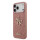 Handyh&uuml;lle Guess iPhone 17 Pro Max H&uuml;lle Big 4G Fixed Glitter Rosa Edel Elegante