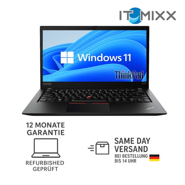 Lenovo ThinkPad T490 Core i5-8365U 1,6GHz 16GB  RAM 256GB SSD 14 FHD Win 11