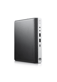 HP MP9 G4 DM Core i5-8500T, 8GB RAM 256GB SSD Wind11 Pro