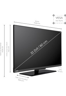 Toshiba 32LF3F63DAZ | 32 Zoll Fire TV | Full HD | HDR | Smart TV
