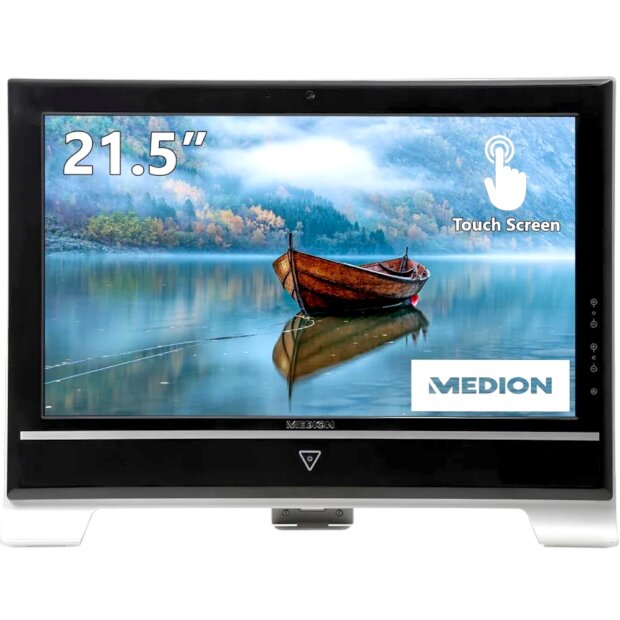 All-in-One PC Medion Akoya PC4010D | 21,5 Zoll Touch | 512GB SSD | Win 10 Pro