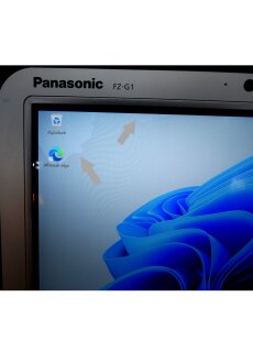 Panasonic Toughpad FZ-G1 MK5 Core i5-7300U 8GB 256GB SSD FHD Win11 Pro HDMI LAN