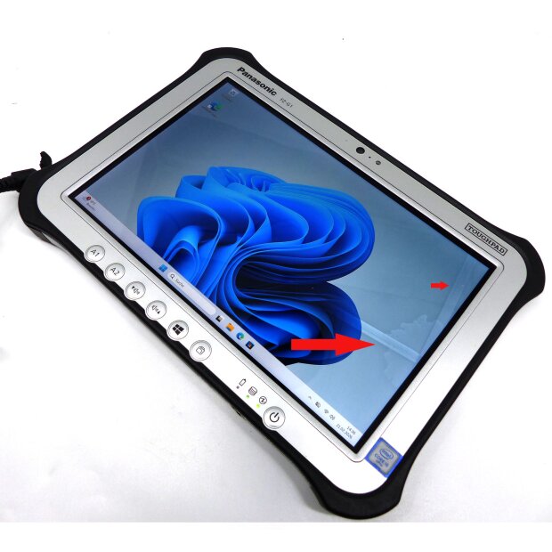 Panasonic Toughpad FZ-G1 MK5 Core i5-7300U 8GB 256GB SSD FHD Win11 Pro HDMI LAN