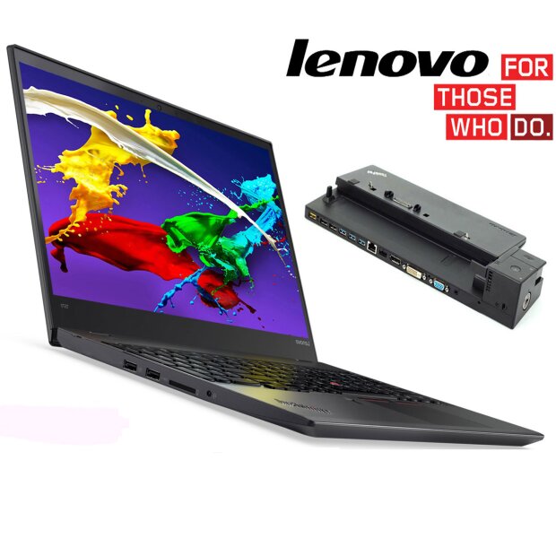 Lenovo ThinkPad T470s Core i5 2,4Ghz  20GB RAM 180GB 14" FHD Docking